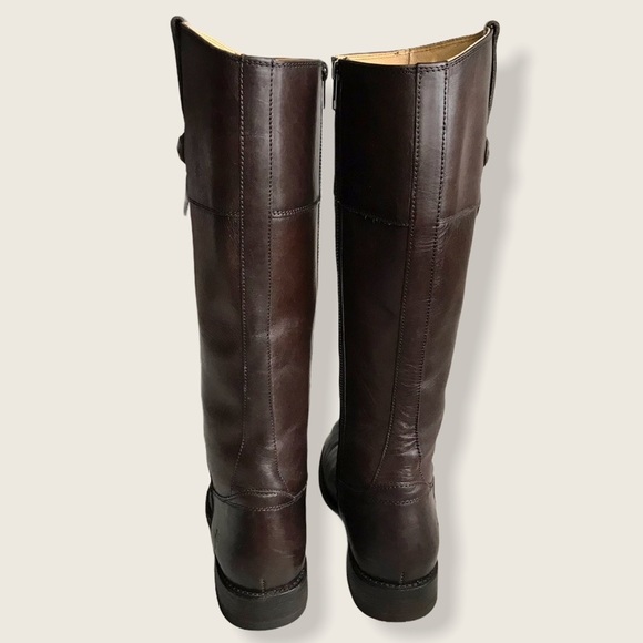 Frye Jayden Button Knee High Leather Riding Boots - Picture 13 of 16